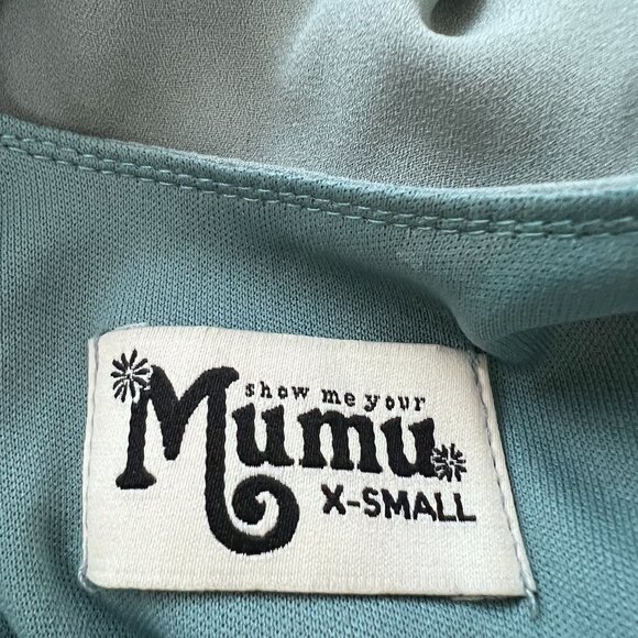 Show Me Your Mumu Caitlin Ruffle Lined Maxi Dress - Picture 3 of 6